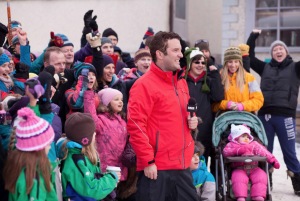Rick Mercer in Field, BC. (Image courtesy of the Village of Field)