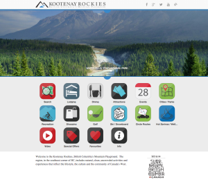 KootenayRockies.com - Cover Page